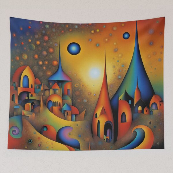 Item preview, The  Enchanting Mullyn City designed and sold by Owl-o-the-wisp.