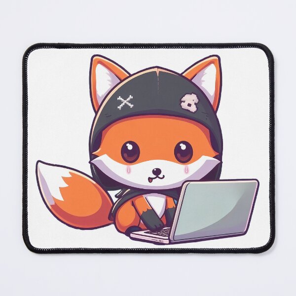 Item preview, a cute fox hacker designed and sold by CTArtder.