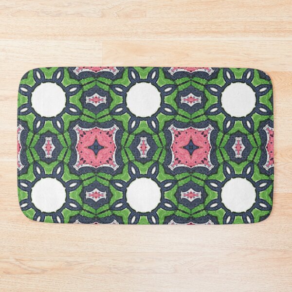 Item preview, Red and green in octagon pattern designed and sold by Carachuenni.