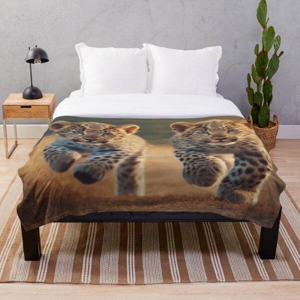 Artikelvorschau, Leopards - Cute Baby Animal Portrait entworfen und verkauft von 123animals.