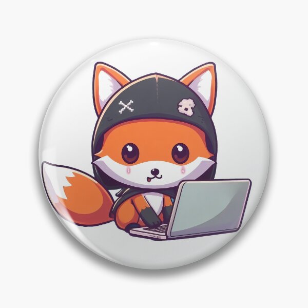 Item preview, a cute fox hacker designed and sold by CTArtder.