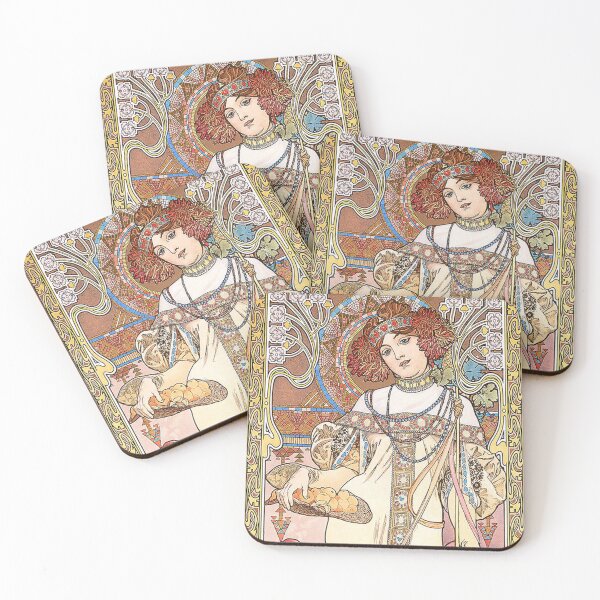 Item preview, The Four Seasons - Autumn, by Alphonse Mucha. HIGH DEFINITION designed and sold by MINDTHECHERRY.