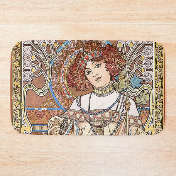 Item preview, The Four Seasons - Autumn, by Alphonse Mucha. HIGH DEFINITION designed and sold by MINDTHECHERRY.