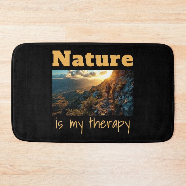Item preview, Nature is my Therapy - Adventure designed and sold by BadAttitudeTees.
