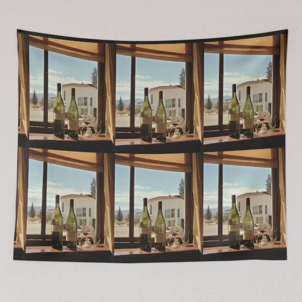 Item preview, Aesthetic Retro Wine In Restaurant Part 8 designed and sold by Briyanzade.