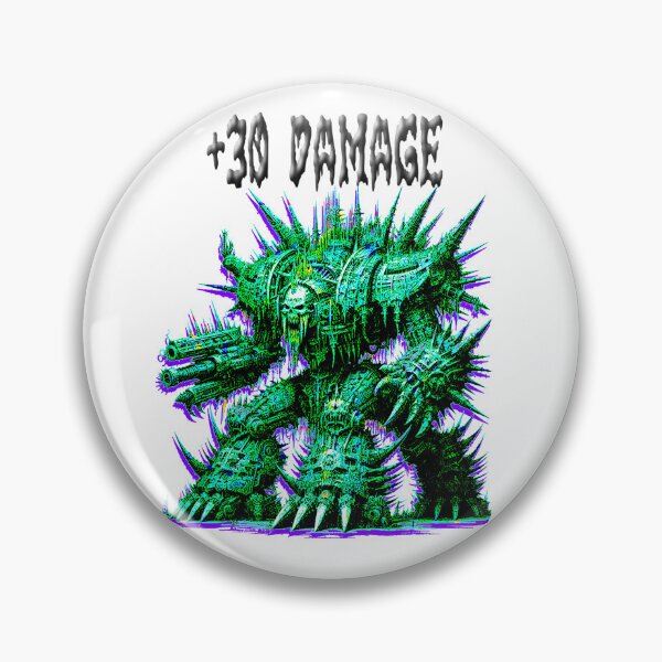 Item preview, +30 DAMAGE designed and sold by Jodie Lane.