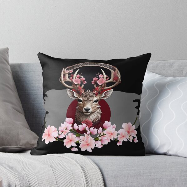 Item preview, Japan Deer Japan Flag designed and sold by JuniperusArt.