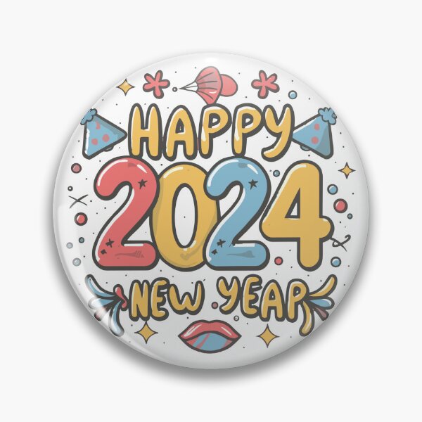 Item preview, Happy New Year 2024 designed and sold by Lilac32.