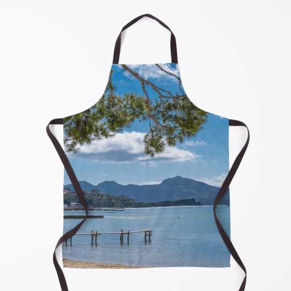 Item preview, Puerto Pollensa Mallorca Pine Walk Jetty designed and sold by GG WALL ART.