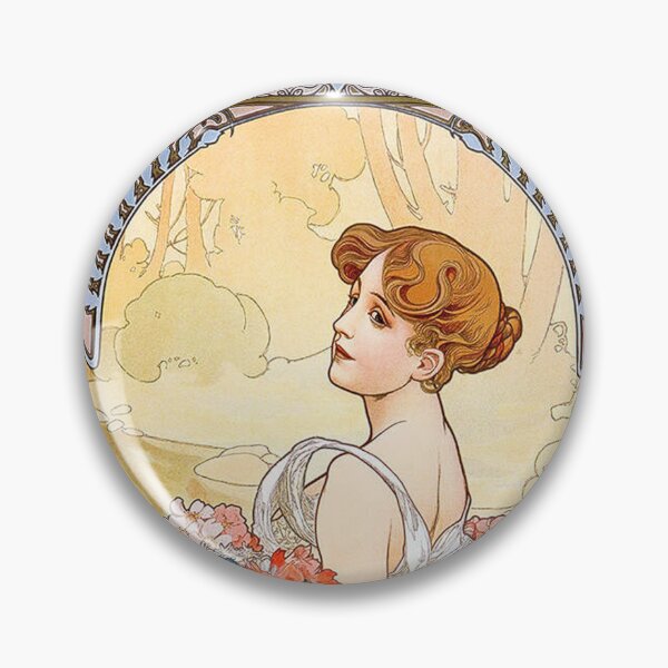 Artikelvorschau, Die vier Jahreszeiten – Sommer, von Alphonse Mucha. HOCHAUFLÖSEND entworfen und verkauft von MINDTHECHERRY.