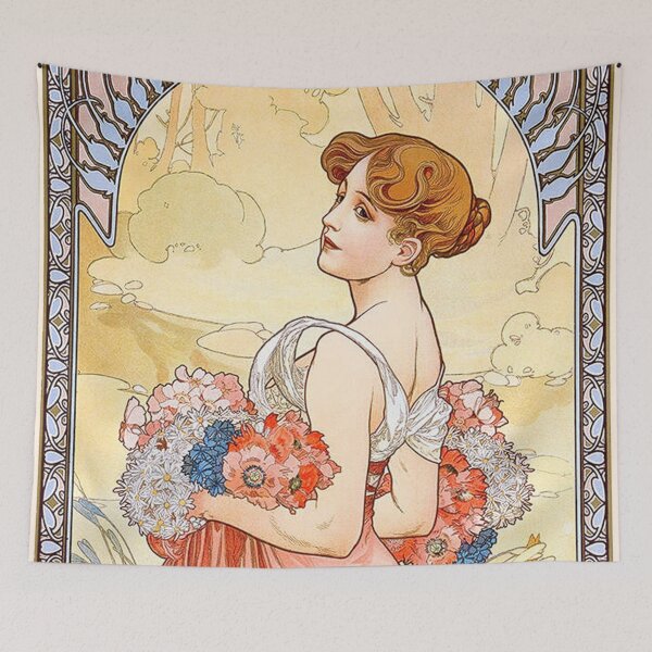 Item preview, The Four Seasons - Summer, by Alphonse Mucha. HIGH DEFINITION designed and sold by MINDTHECHERRY.