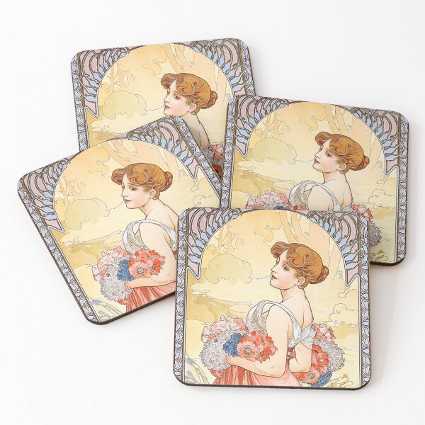 Item preview, The Four Seasons - Summer, by Alphonse Mucha. HIGH DEFINITION designed and sold by MINDTHECHERRY.