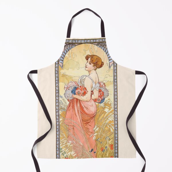 Artikelvorschau, Die vier Jahreszeiten – Sommer, von Alphonse Mucha. HOCHAUFLÖSEND entworfen und verkauft von MINDTHECHERRY.