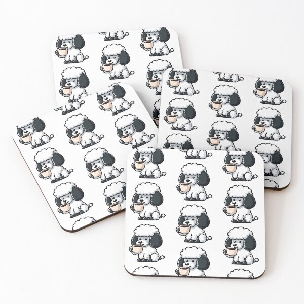 Item preview, Poodle Coffee Lover designed and sold by rifatart.