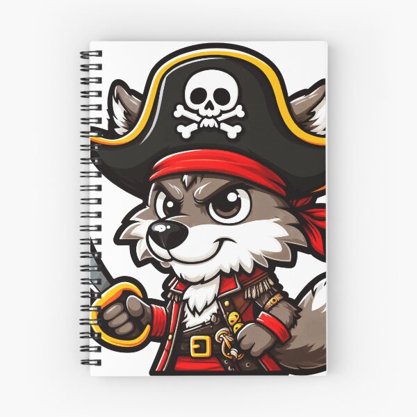 Item preview, Pirate Wolf #3 designed and sold by manbaito.