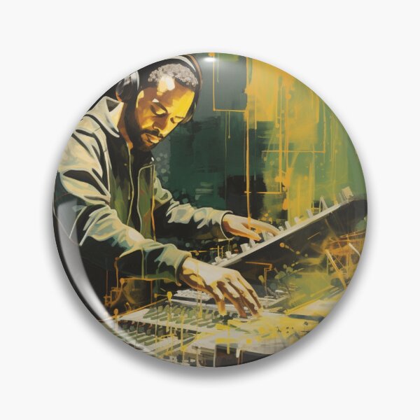 Item preview, DJ playing music on sound mixer designed and sold by jb-joaofranca.