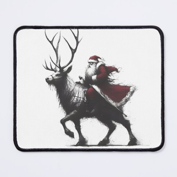 Item preview, Santa’s Blueprint: A Geometric Sketch of Christmas designed and sold by Aroncross111.