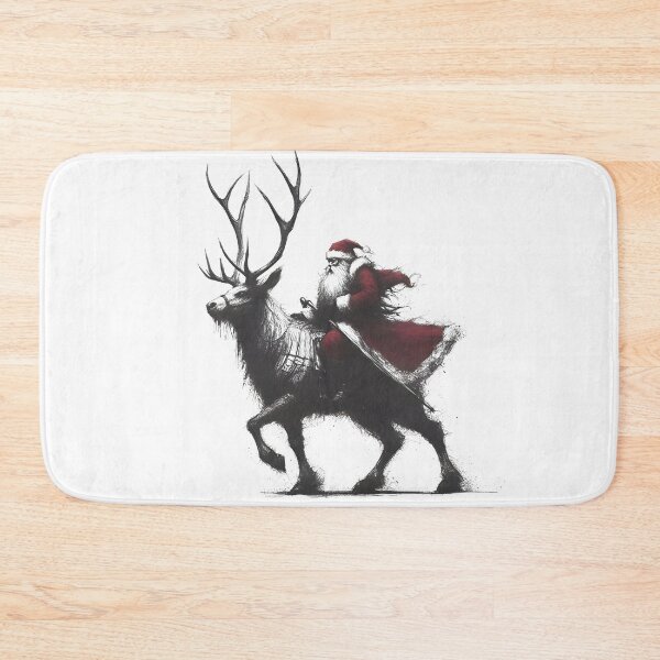 Item preview, Santa’s Blueprint: A Geometric Sketch of Christmas designed and sold by Aroncross111.