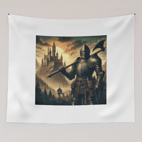 Item preview, Knight and castle 3 designed and sold by robpritchard.