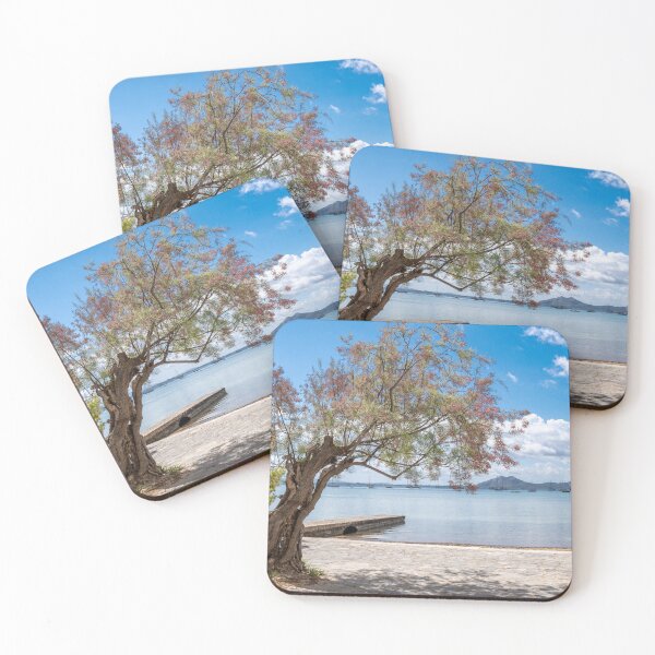 Item preview, Embarcadero Pine Walk Puerto Pollensa Mallorca designed and sold by GG WALL ART.