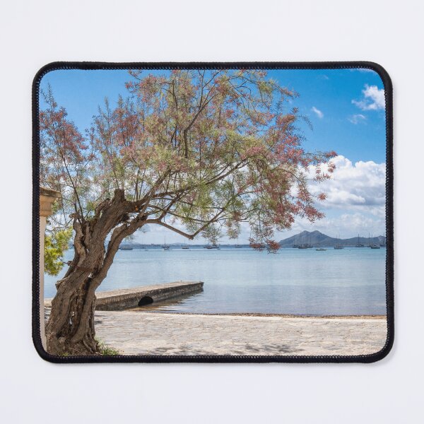 Item preview, Puerto Pollensa Mallorca Pine Walk Jetty designed and sold by GG WALL ART.