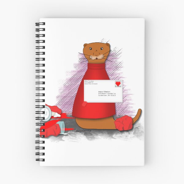 Item preview, Oliver The Otter Makes a Valentine designed and sold by OliverTheOtter.