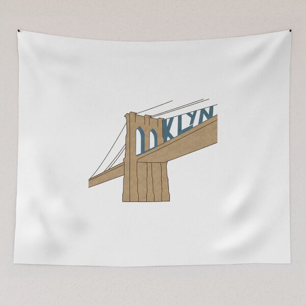 Item preview, Bklyn Bridge - Blue designed and sold by Laybov.