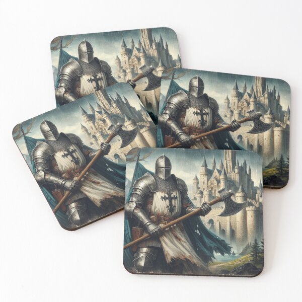 Item preview, Knight and castle 4 designed and sold by robpritchard.
