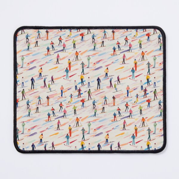 Item preview, Bunch Of Colorful Snow Skiers designed and sold by sheprint.