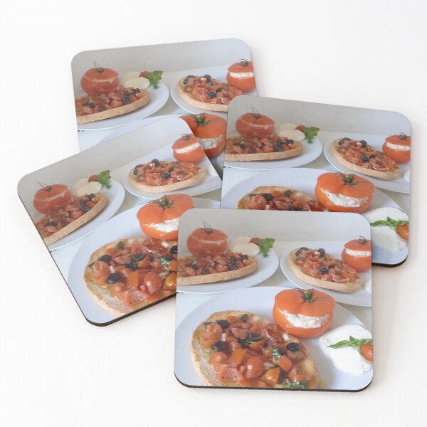 Item preview, Bruschetta and stuffed tomato designed and sold by PatriziaG.