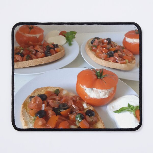 Item preview, Bruschetta and stuffed tomato designed and sold by PatriziaG.