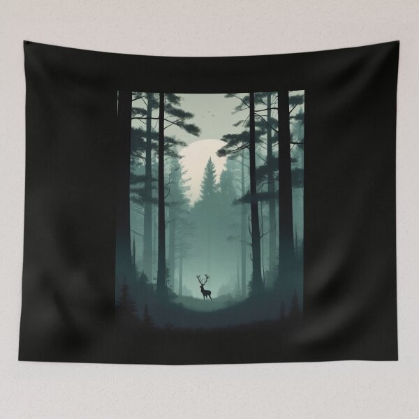 Item preview, Mysterious Forest designed and sold by ArtCraftLab.