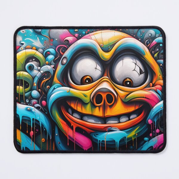 Item preview, Colorful Graffiti Crazy Head designed and sold by DisneyKrayzie.