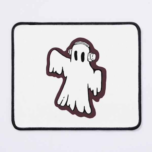 Item preview, percival the ghost listening to music designed and sold by maryflo.