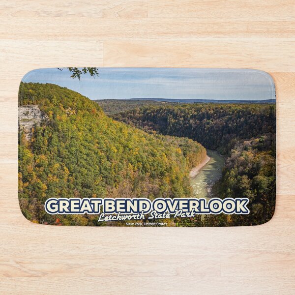 Item preview, Great Bend Overlook Letchworth State Park New York designed and sold by GestaltImagery.