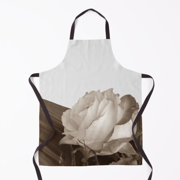 Item preview, Rose photo, cut out pattern, sepia effect designed and sold by evadesignbubble.