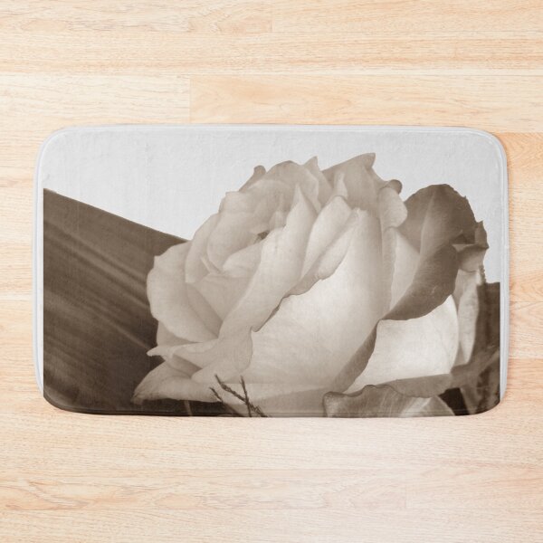 Item preview, Rose photo, cut out pattern, sepia effect designed and sold by evadesignbubble.