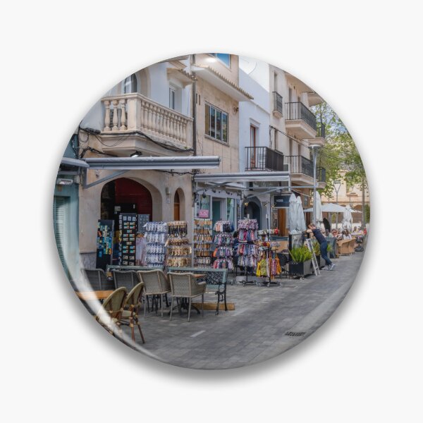 Item preview, Puerto Pollensa Mallorca Street To The Square designed and sold by GG WALL ART.