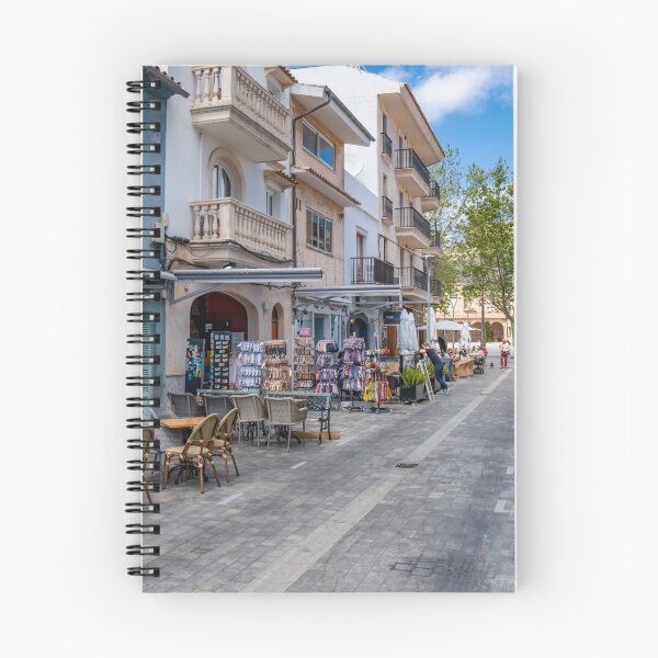 Item preview, Puerto Pollensa Mallorca Calle A La Plaza designed and sold by GG WALL ART.