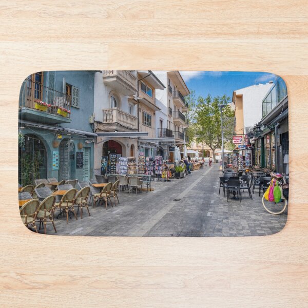 Item preview, Puerto Pollensa Mallorca Street To The Square designed and sold by GG WALL ART.