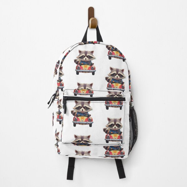 Item preview, Mischievous Raccoon Takes the Wheel designed and sold by SaNNty.
