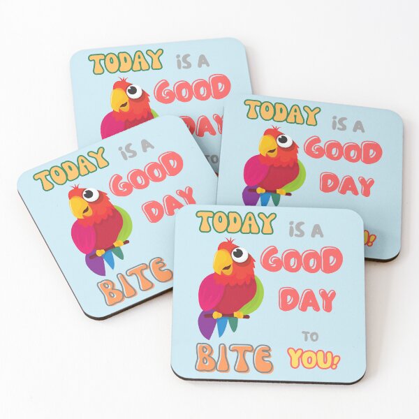 Item preview, Bird, Small Parrot, Parakeet, Today is a good day to bite you designed and sold by TatianaLG.