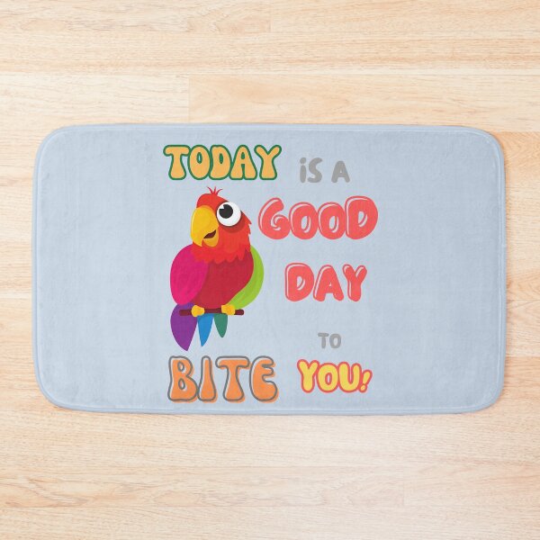 Item preview, Bird, Small Parrot, Parakeet, Today is a good day to bite you designed and sold by TatianaLG.