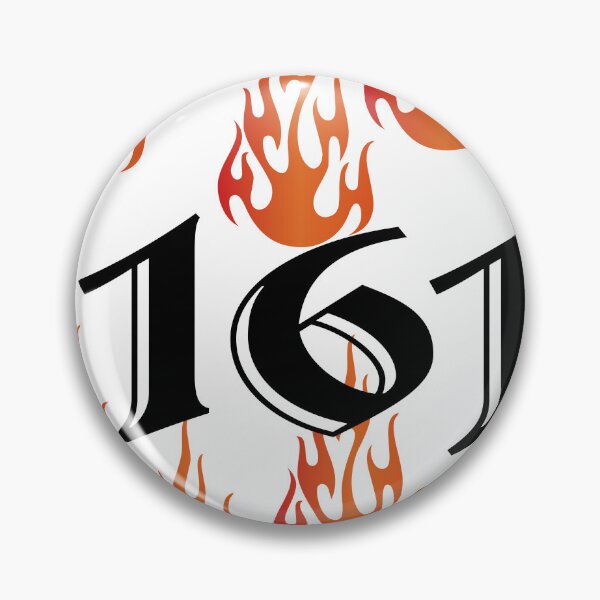 Item preview, 161 AFA Antifascist fire flames designed and sold by Kendresson.