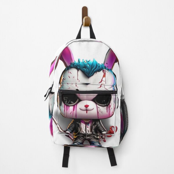 Item preview, colorful joker rabbit designed and sold by catcraftss.