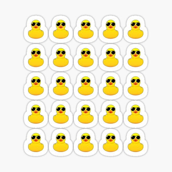 Item preview, 25 Rubber Duck cool stickers pack designed and sold by BigTime.