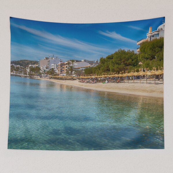 Item preview, Puerto Pollensa Pine Walk Mallorca designed and sold by GG WALL ART.