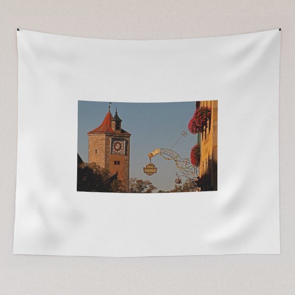 Item preview, Herrngasse and Burgtor - Rothenburg ob der Tauber, Germany designed and sold by Photographic Memories.