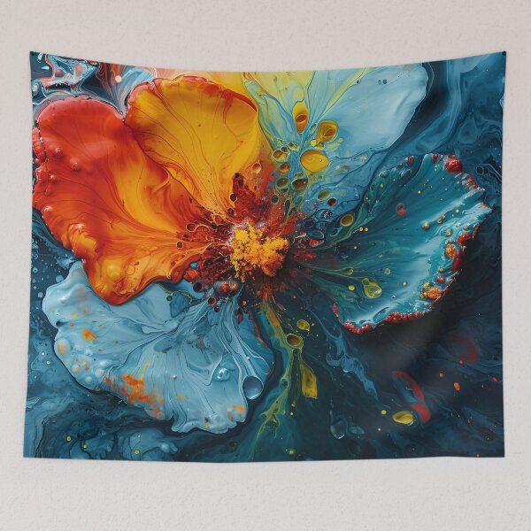 Item preview, "Aquatic Flare: Blossom in the Depths" designed and sold by APARTAI EU.