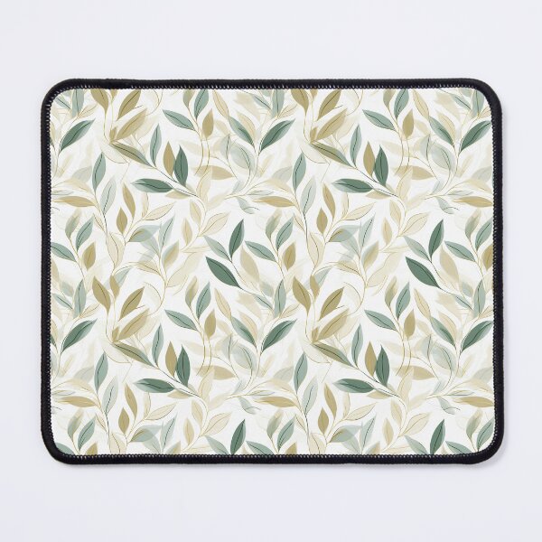Item preview, Leaves Art Deco Style Seamless Pattern  designed and sold by Sototos® ⭐⭐⭐⭐⭐.